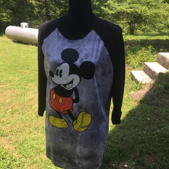 Mickey Mouse raglan shirt - Picture 1 of 3
